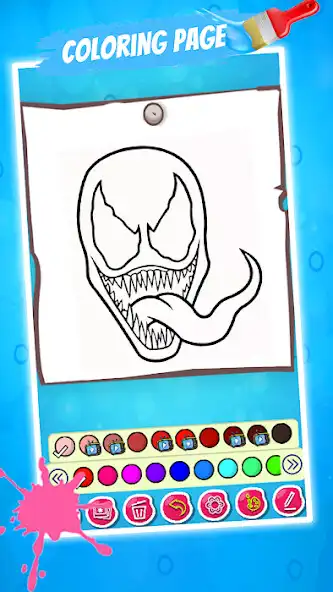 Play spider-rope drawing book as an online game spider-rope drawing book with UptoPlay
