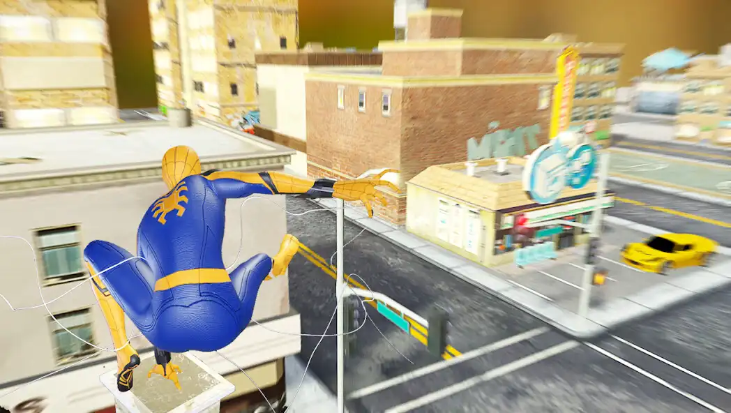 Play Spider rope flying hero as an online game Spider rope flying hero with UptoPlay