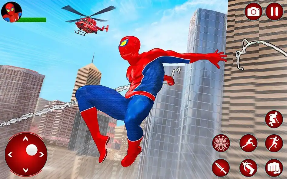 Play Spider Rope Hero : Crime City  and enjoy Spider Rope Hero : Crime City with UptoPlay