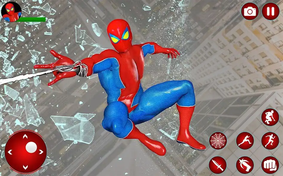 Play Spider Rope Hero : Crime City as an online game Spider Rope Hero : Crime City with UptoPlay