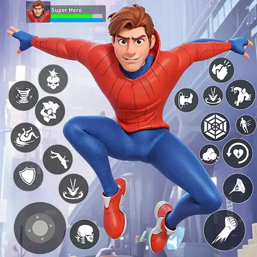 Play Spider Rope Hero: Gang War APK