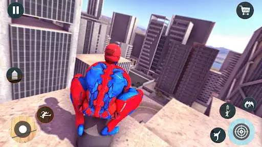 Play Spider Rope Hero Robot Games  and enjoy Spider Rope Hero Robot Games with UptoPlay