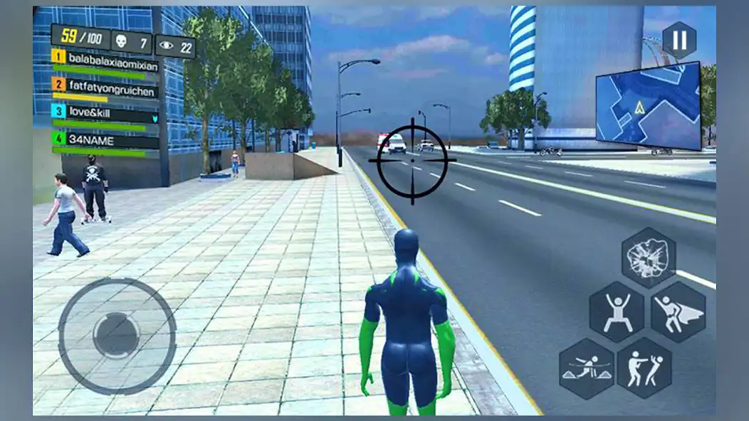Play Spider Rope Hero : Vegas Mafia  and enjoy Spider Rope Hero : Vegas Mafia with UptoPlay