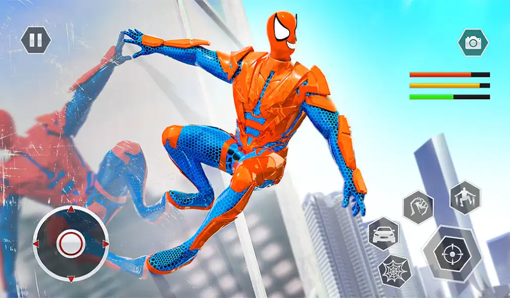 Play Spider Rope Superhero Fighting as an online game Spider Rope Superhero Fighting with UptoPlay