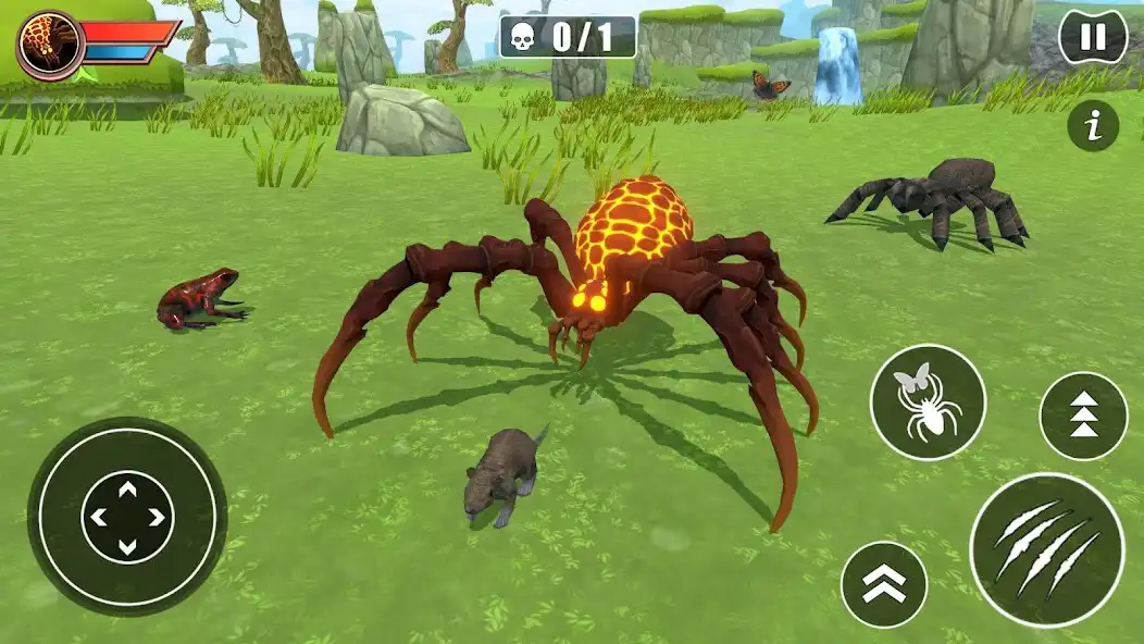 Play Spider Simulator Game: Spiders  and enjoy Spider Simulator Game: Spiders with UptoPlay