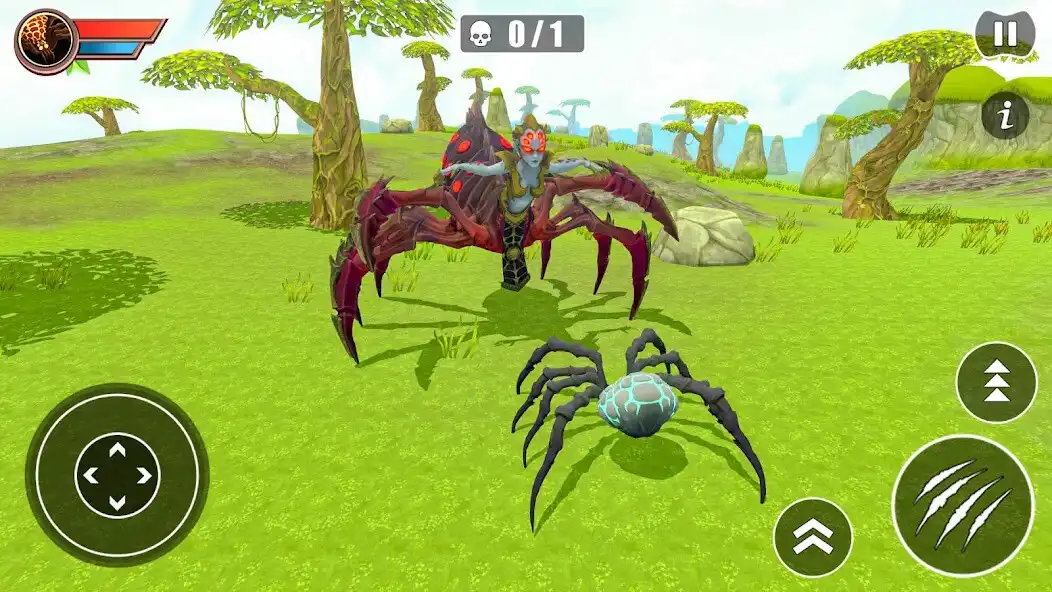 Play Spider Simulator Game: Spiders as an online game Spider Simulator Game: Spiders with UptoPlay
