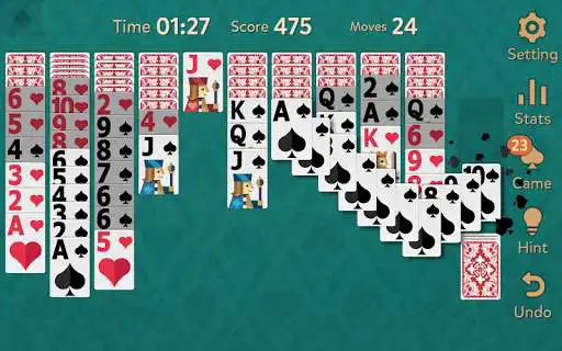 Play Spider Solitaire: Kingdom as an online game Spider Solitaire: Kingdom with UptoPlay