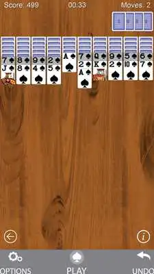 Play Spider Solitaire MINI as an online game Spider Solitaire MINI with UptoPlay