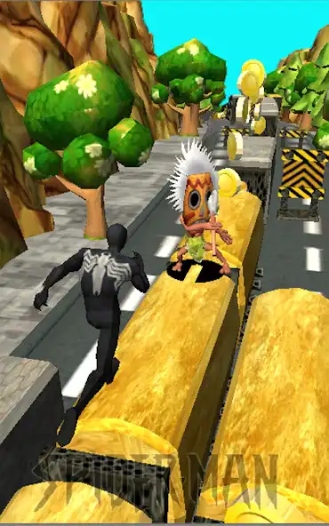 Play Spider Subway Run - Hero Dash  and enjoy Spider Subway Run - Hero Dash with UptoPlay