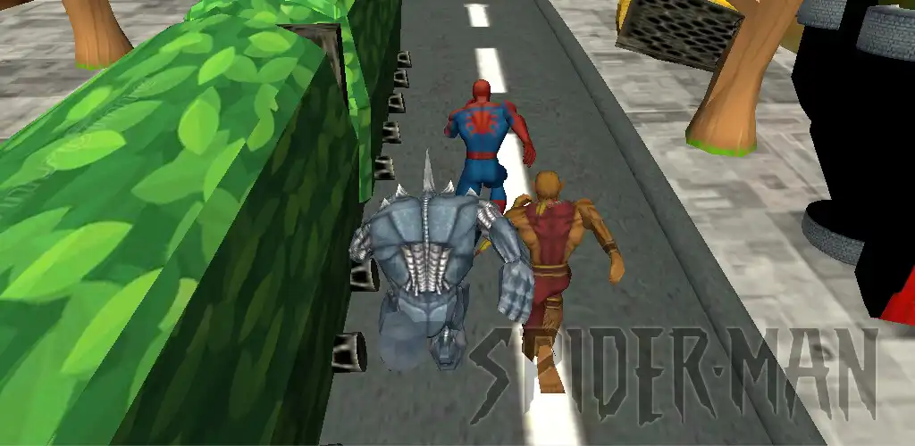 Play Spider Subway Run - Hero Dash as an online game Spider Subway Run - Hero Dash with UptoPlay