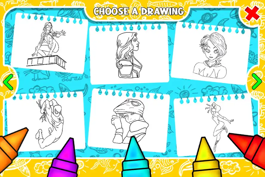 Play Spider super coloring Hero men as an online game Spider super coloring Hero men with UptoPlay