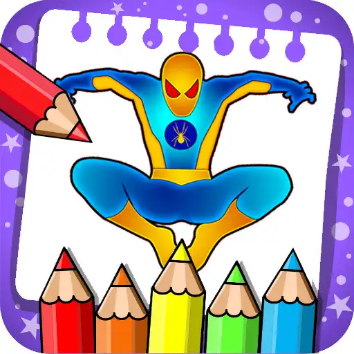 Play spider super heroes coloring man cartoon boy hero APK Play spider super heroes coloring man cartoon boy hero APK
