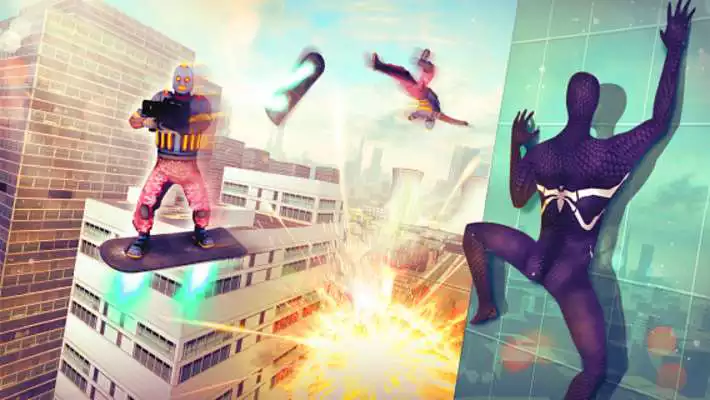 Play Spider Superhero Fly Simulator
