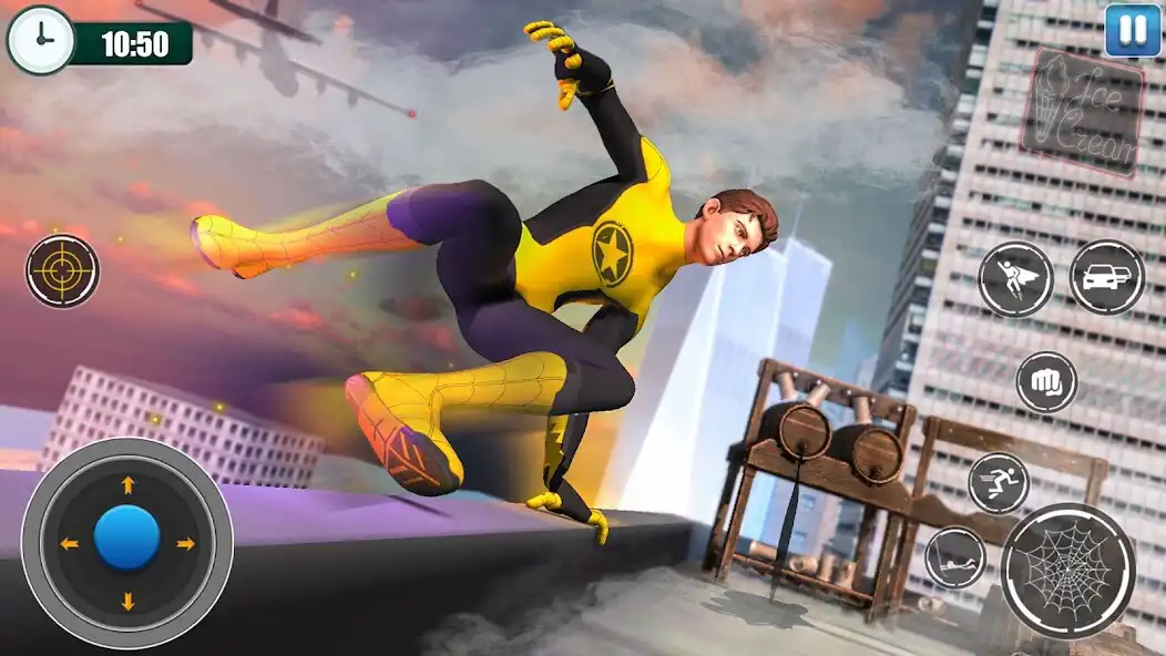 Play Spider Super Hero Vice Town 3D as an online game Spider Super Hero Vice Town 3D with UptoPlay