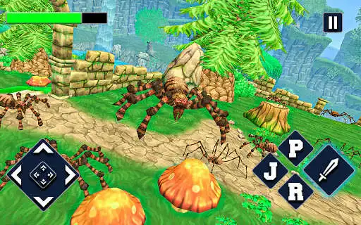 Play Spider Survival : Jungle simulator 3d game  and enjoy Spider Survival : Jungle simulator 3d game with UptoPlay