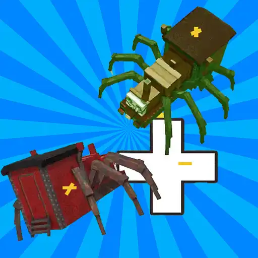 Play Spider Train Merge Monster Cho APK