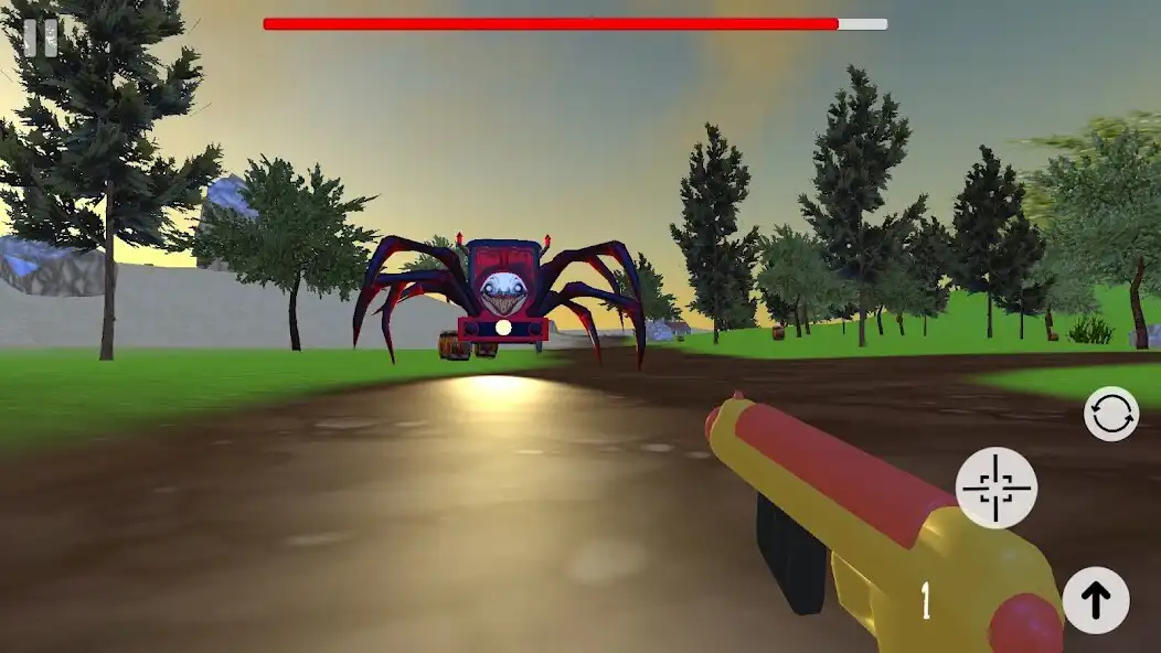 Play Spider Trains From Hell as an online game Spider Trains From Hell with UptoPlay