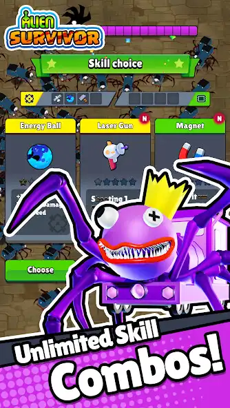 Play Spider Train Survivor as an online game Spider Train Survivor with UptoPlay