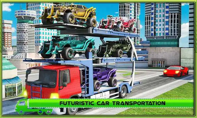 Play Spider Transport Monster Truck