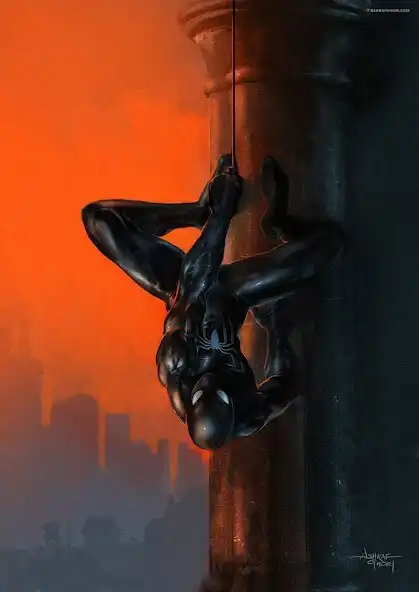 Play Spider-Venom movie stickers as an online game Spider-Venom movie stickers with UptoPlay