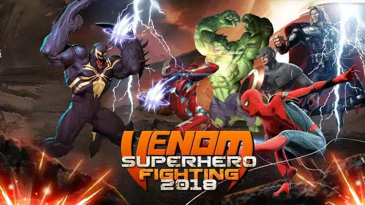 Play Spider Venom Superhero Fighting Games 2018