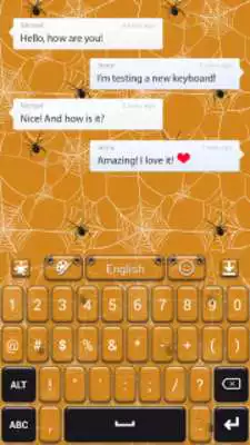 Play Spider Web Keyboard