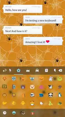 Play Spider Web Keyboard