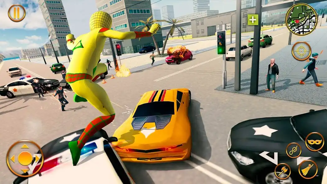 Play Spidey Spider Iron Rope Miami  and enjoy Spidey Spider Iron Rope Miami with UptoPlay