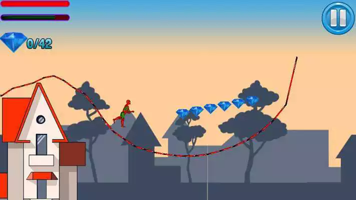 Play Spidy Human Scribble Run