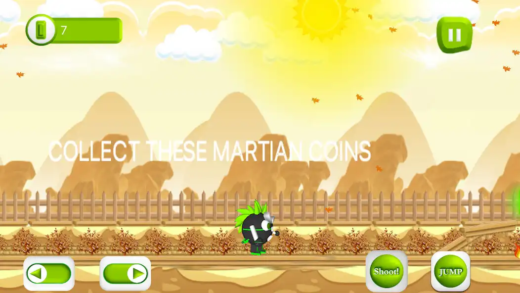 Play Spiky Green Martian as an online game Spiky Green Martian with UptoPlay