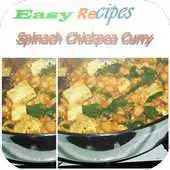 Free play online Spinach Chickpea Curry APK