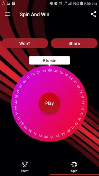 Play SPIN AND WIN as an online game SPIN AND WIN with UptoPlay