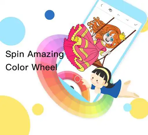 Play Spin Coloring 2019: Coloring Pages via Wheel Spin  and enjoy Spin Coloring 2019: Coloring Pages via Wheel Spin with UptoPlay