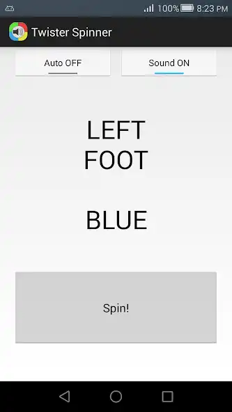 Play Spinner for Twister  and enjoy Spinner for Twister with UptoPlay