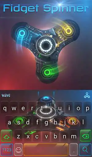 Play Spinning Animated Custom Keyboard + Live Wallpaper as an online game Spinning Animated Custom Keyboard + Live Wallpaper with UptoPlay