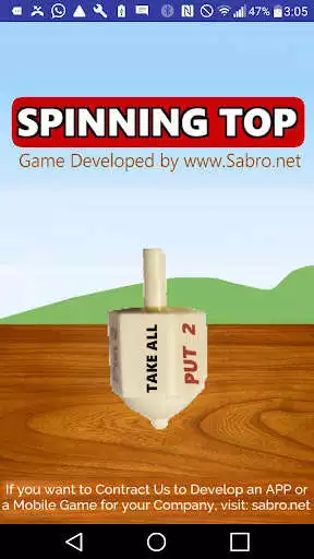 Play Spinning Top Put and Take Game as an online game Spinning Top Put and Take Game with UptoPlay