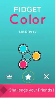 Play Spinny Fidget Spin Color : Fidget Spinner Games !