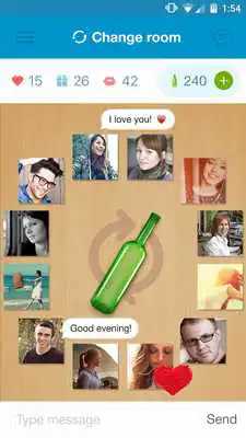 Play Spin the bottle: Online flirt and chat