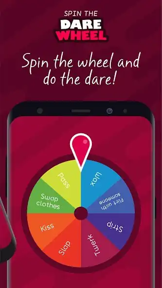 Play Spin The DARE Wheel as an online game Spin The DARE Wheel with UptoPlay
