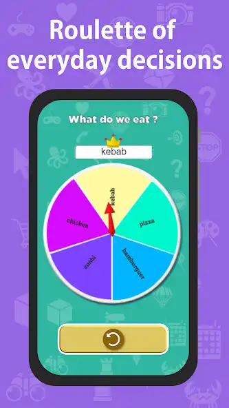 Play Spin the Wheel of Decisions as an online game Spin the Wheel of Decisions with UptoPlay