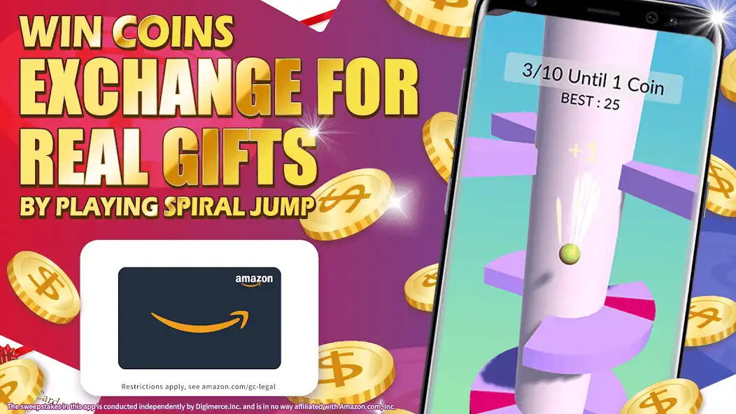Play Spiral Jump: Win Gifts  Games  and enjoy Spiral Jump: Win Gifts  Games with UptoPlay