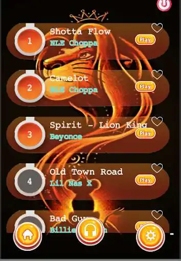 Play Spirit - Lion king Piano tiles  and enjoy Spirit - Lion king Piano tiles with UptoPlay