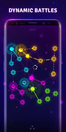 Play Splash Wars - glow space strategy game  and enjoy Splash Wars - glow space strategy game with UptoPlay
