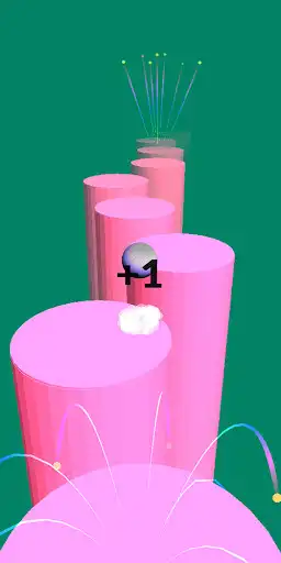 Play Splashy Tiles : color Jump Roll as an online game Splashy Tiles : color Jump Roll with UptoPlay