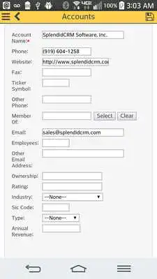 Play SplendidCRM Mobile Client