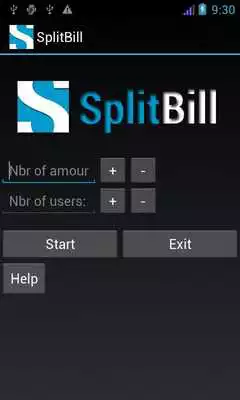 Play Split Bill - share your bill