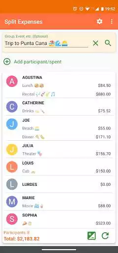 Play Split Expenses Play Split Expenses