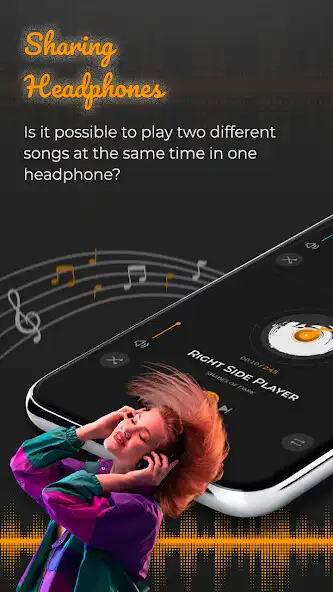 Play Split Music Player: Dual Audio as an online game Split Music Player: Dual Audio with UptoPlay
