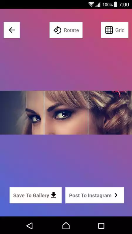 Play Split Photo For Instagram - Photo Grid