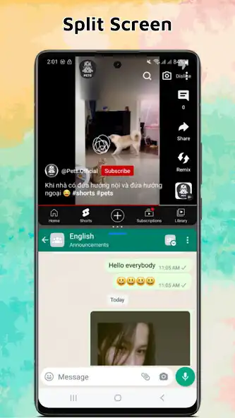 Play Split Screen  Dual Window App  and enjoy Split Screen  Dual Window App with UptoPlay